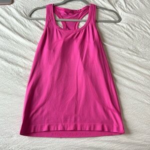 sonic pink swiftly tech racerback tank!!